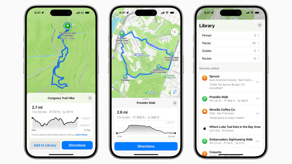 Apple Maps in iOS 18 is taking on AllTrails