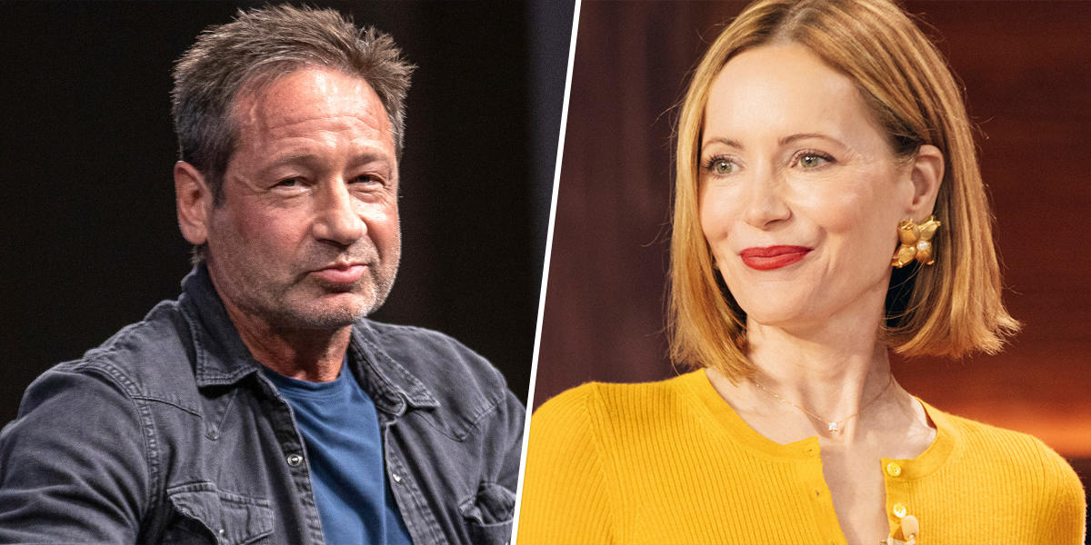 Leslie Mann Confronted David Duchovny For Ghosting Her