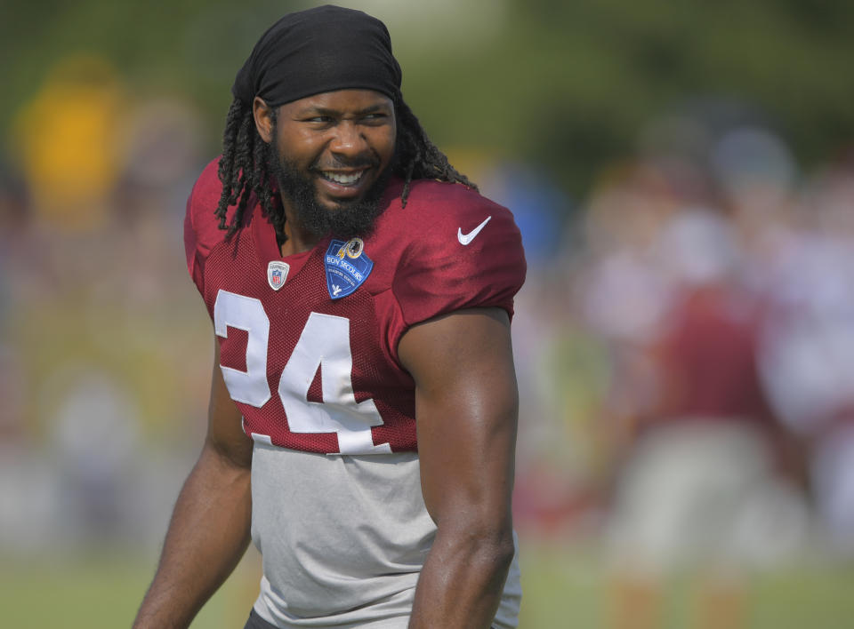 Josh Norman (pictured) and Demario Davis helped post bail for an undocumented immigrant detained by ICE. (Getty)