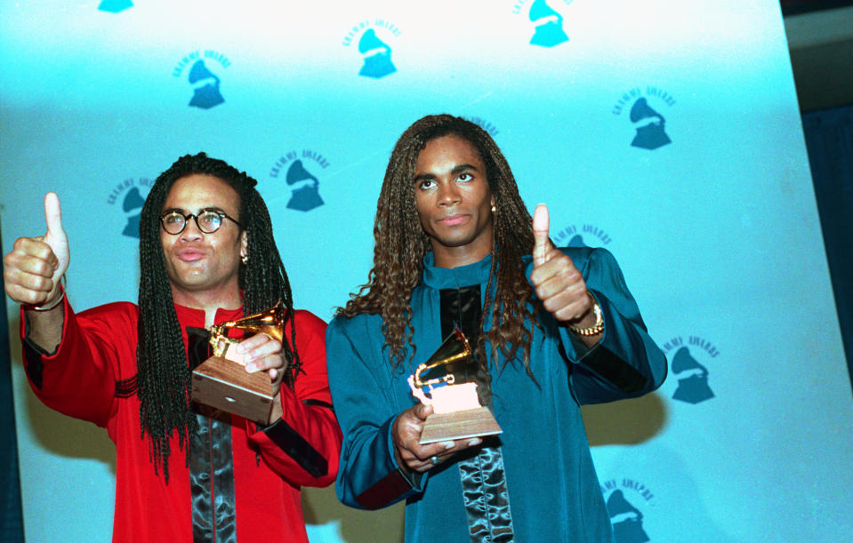 grammys milli vanilli