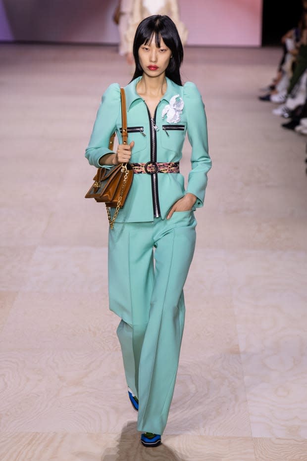 <p>A look from the Louis Vuitton Spring 2020 collection. Photo: Imaxtree</p>