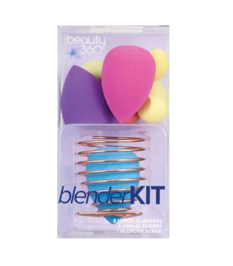 Beauty blenders are a must-have for makeup junkies. Plus they make a great stocking stuffer. This kit even comes with a handy blender stand, which is great for drying the sponge and for keeping it off the counter.&nbsp;<br /><br />﻿<strong><a href="https://www.cvs.com/shop/beauty-360-blender-kit-prodid-2170013?skuId=398176" target="_blank" rel="noopener noreferrer">Get the Beauty 360 Blender Kit for $14.99.﻿</a></strong>