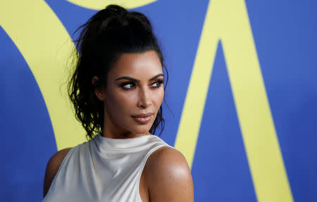 Kim Kardashian in April 2018 (REUTERS/Shannon Stapleton)