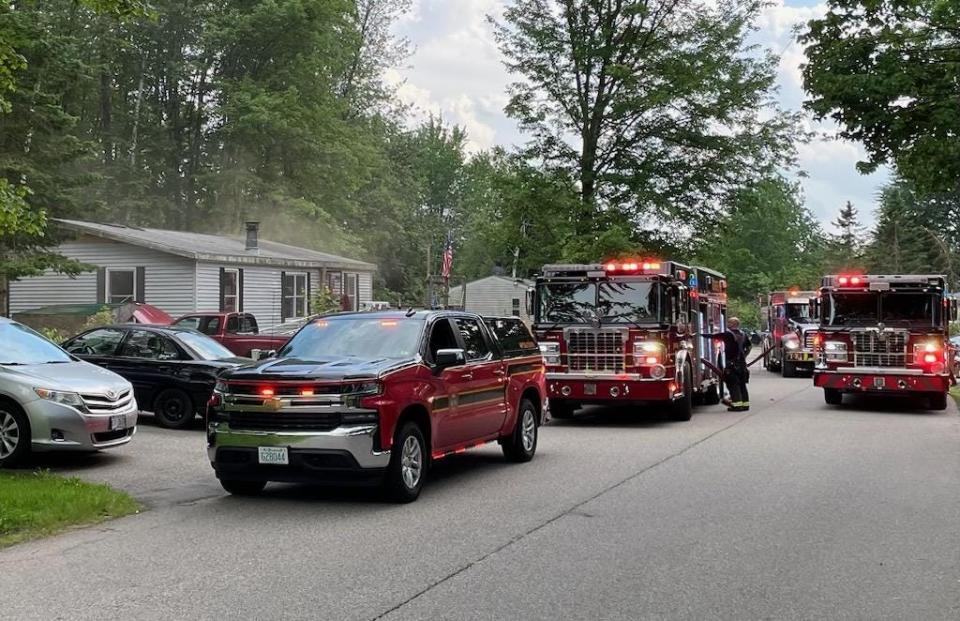 Rochester firefighters responded to 23 Limestone Lane for a structure fire. The single occupant and 13 birds were removed safely.