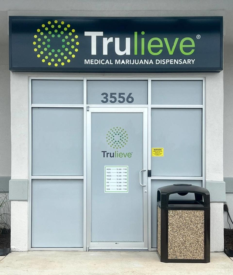 Trulieve medical marijuana dispensary at 3556 Riverside Drive in Macon.