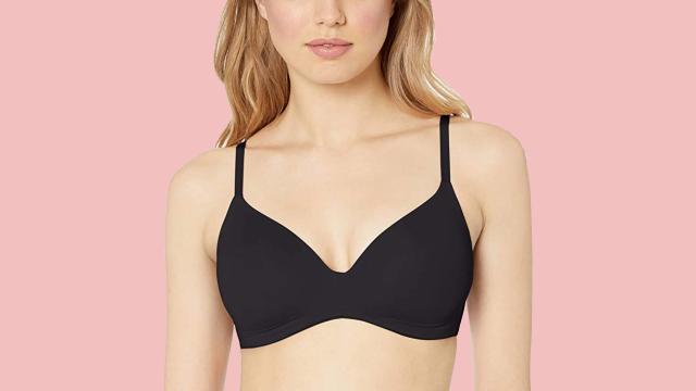 shoppers say this seamless wireless bralette is comfortable enough  to wear all day everyday