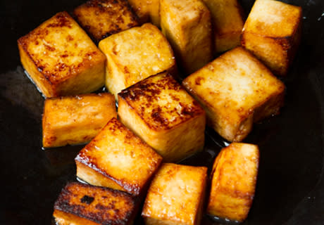 Sunrise Citrus Tofu Cubes