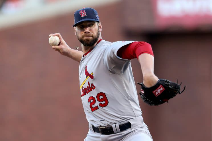 Chris Carpenter underwent thoracic outlet surgery in 2012. (Getty Images/Ezra Shaw)