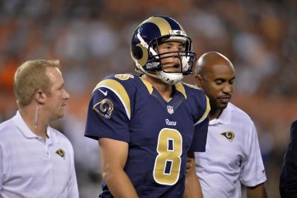 Sam Bradford hasn't played a full season for the Rams since 2012. (AP) 