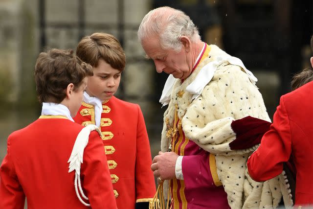 David Fisher/Shutterstock Prince George and King Charles