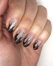 <p>These dark chocolate brown flames <a href="https://www.instagram.com/p/CBqvVRJDkGH/" rel="nofollow noopener" target="_blank" data-ylk="slk:created by nail artist Lauren VonLipstick;elm:context_link;itc:0;sec:content-canvas" class="link ">created by nail artist Lauren VonLipstick</a> may be even more ominous than their fiery orange and red counterparts. </p><p><a class="link " href="https://www.amazon.com/essie-expressie-quick-dry-chocolate-espresso/dp/B07Y8YM6MG?tag=syn-yahoo-20&ascsubtag=%5Bartid%7C10072.g.33239588%5Bsrc%7Cyahoo-us" rel="nofollow noopener" target="_blank" data-ylk="slk:SHOP POLISH;elm:context_link;itc:0;sec:content-canvas">SHOP POLISH</a></p>