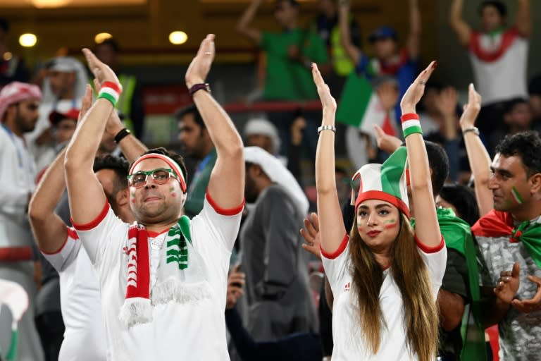 The "Viking thunderclap" has been adopted by fans of teams including Iran