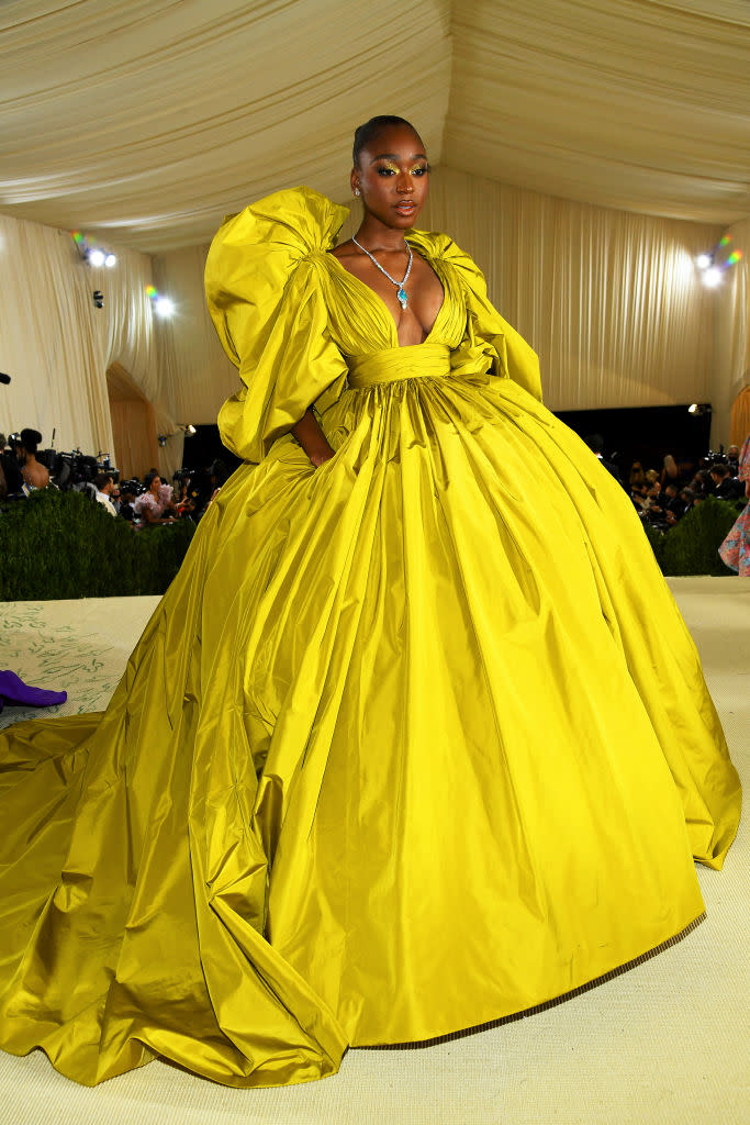 Normani at the 2021 Met Gala