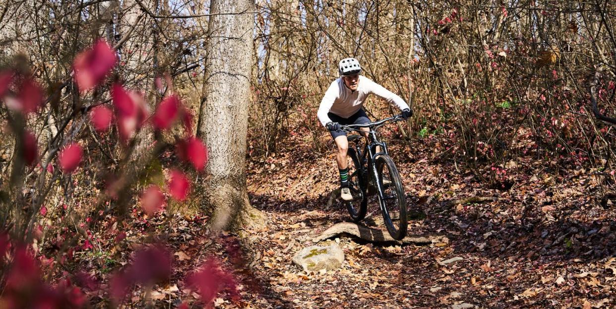 lou mazzante riding a giant trance