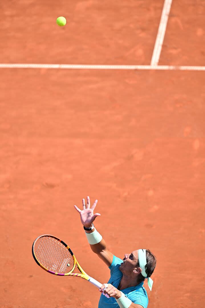 Rafael Nadal, hace unos días, en Bastad, donde alcanzó la final