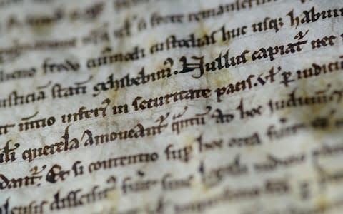 Salisbury Cathedral's 800-year-old copy of the Magna Carta is believed to be worth around £20 million - Credit: Salisbury Cathedral/PA