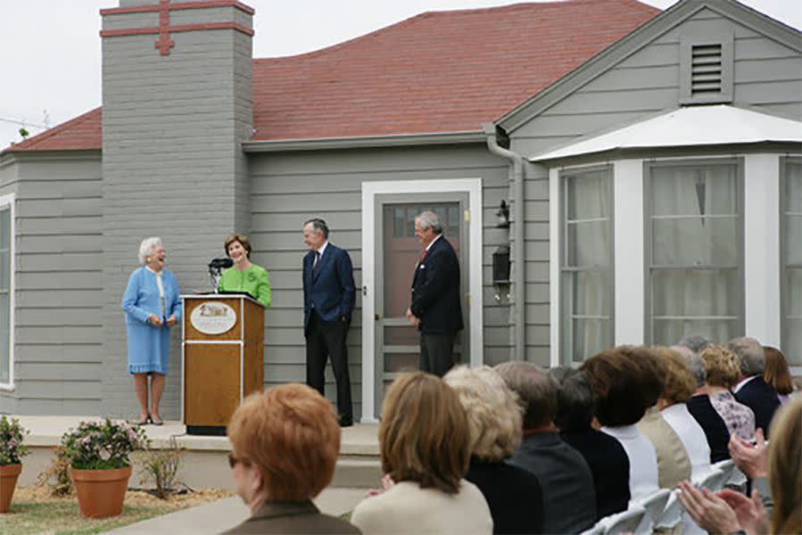 Laura Bush's Childhood Home Midland, Texas