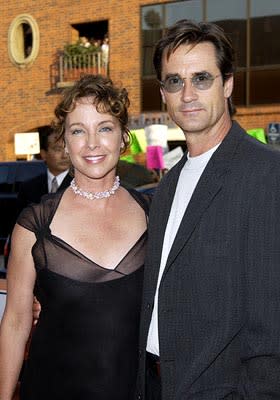 Kathleen Quinlan and Bruce Abbott at the LA premiere of New Line's Simone