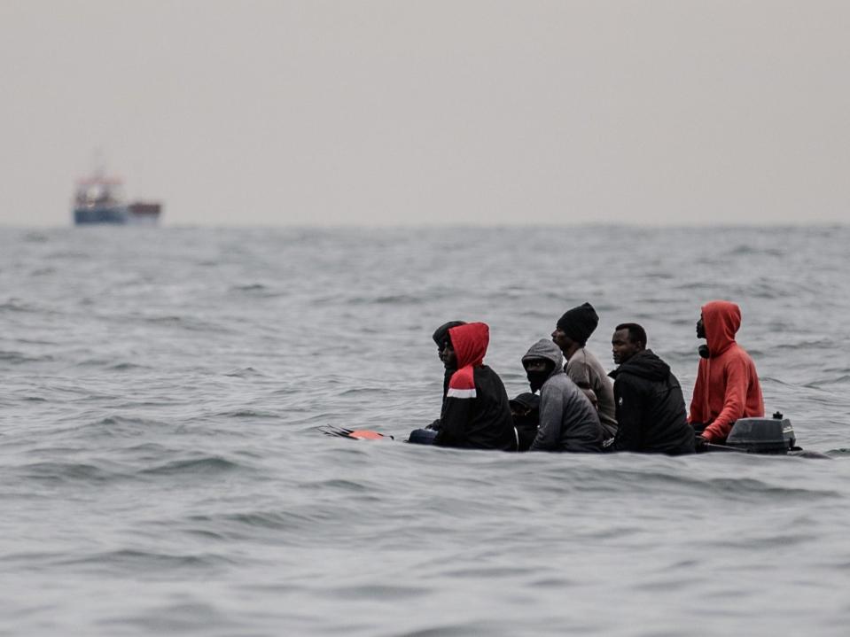 UK asylum claims have fallen so far this year (AFP/Getty)