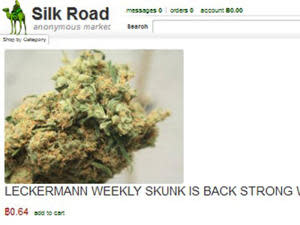 Cannabis gab es in der "Silk Road" anonym zu kaufen. (Bild: dpa)