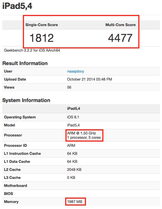 Benchmark suggests the iPad Air 2 will be even more powerful than you imagined