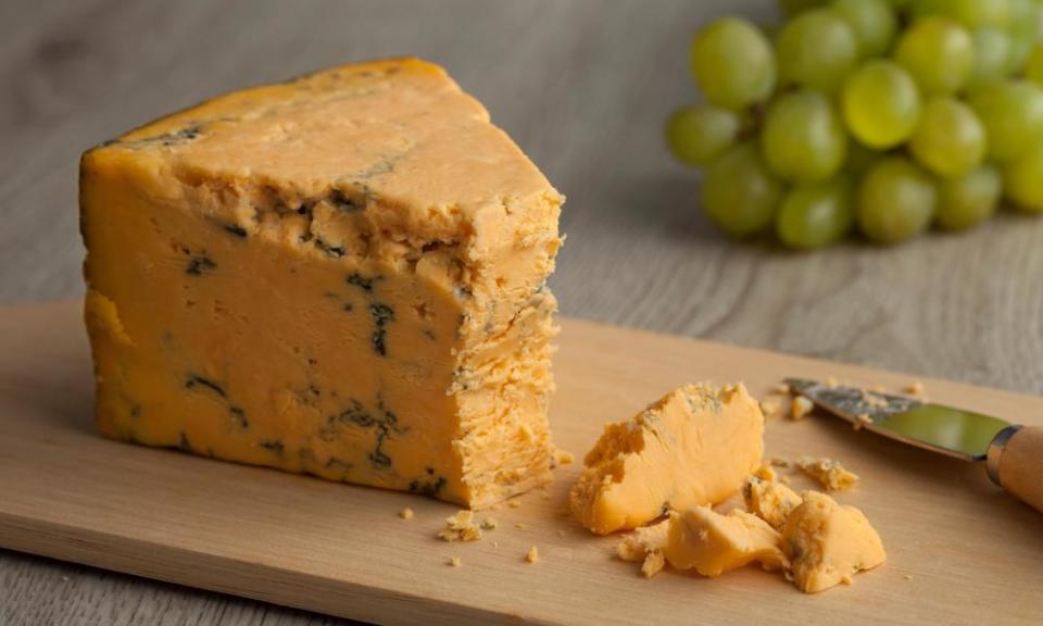 Say cheese … to a piece of Shropshire blue.