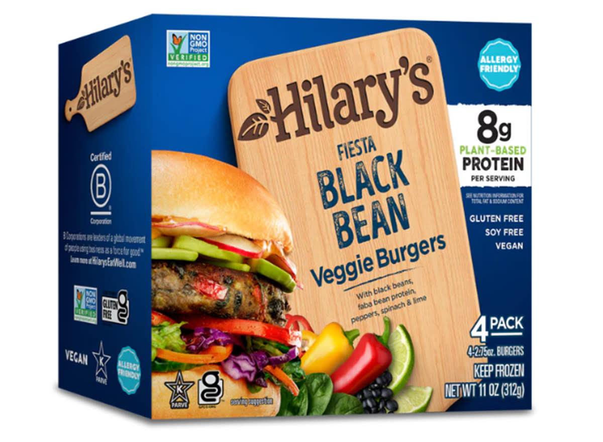 Hilary’s Fiesta Black Bean Veggie Burgers