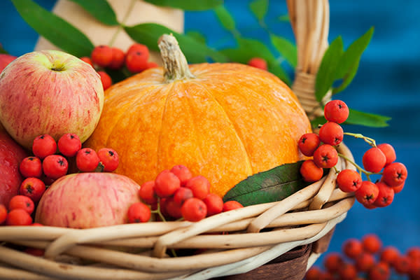 Las manzanas y calabazas son dos de los superalimentos de otoño. Foto: Ekaterina Smirnova / Getty Images.