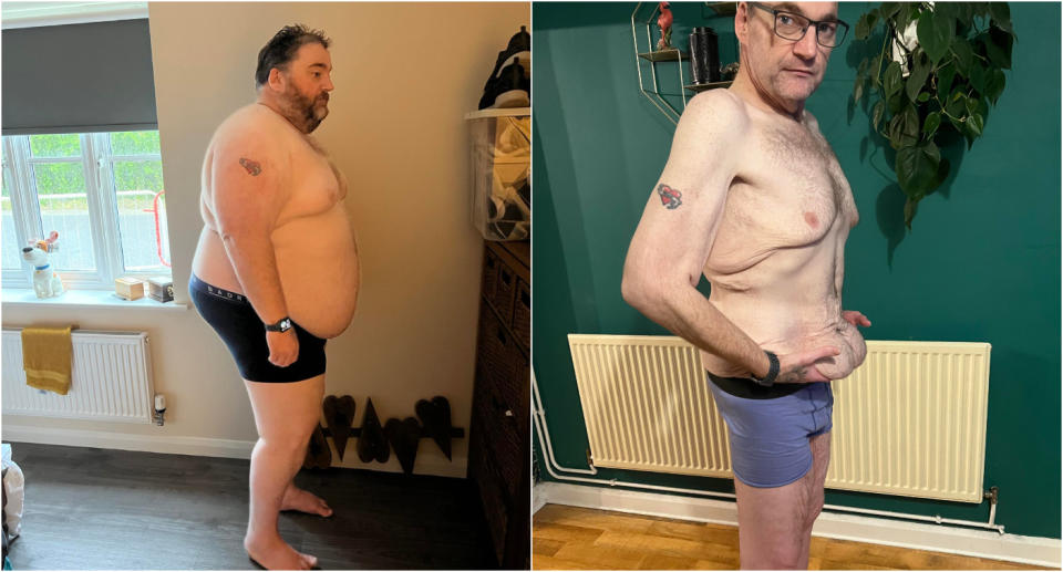 Wayne Shepherd before and after weight loss