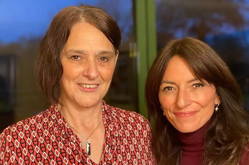 Foundling Liz Deutsch (Left) and Davina McCall (Right)