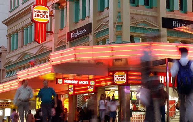 Hungry Jack's has launched a 'Breakk-E-Tag'. Photo: Getty.