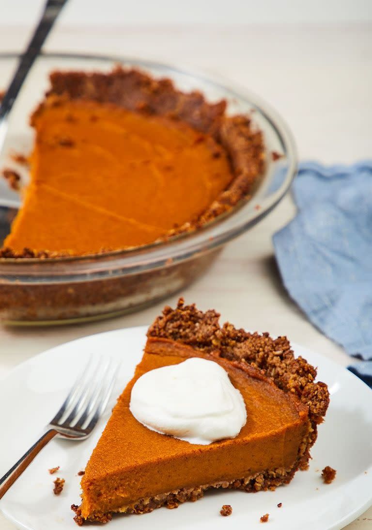 Vegan Pumpkin Pie