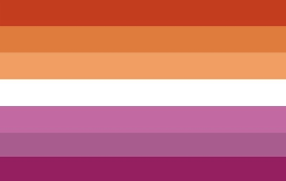 12) Lesbian Flag