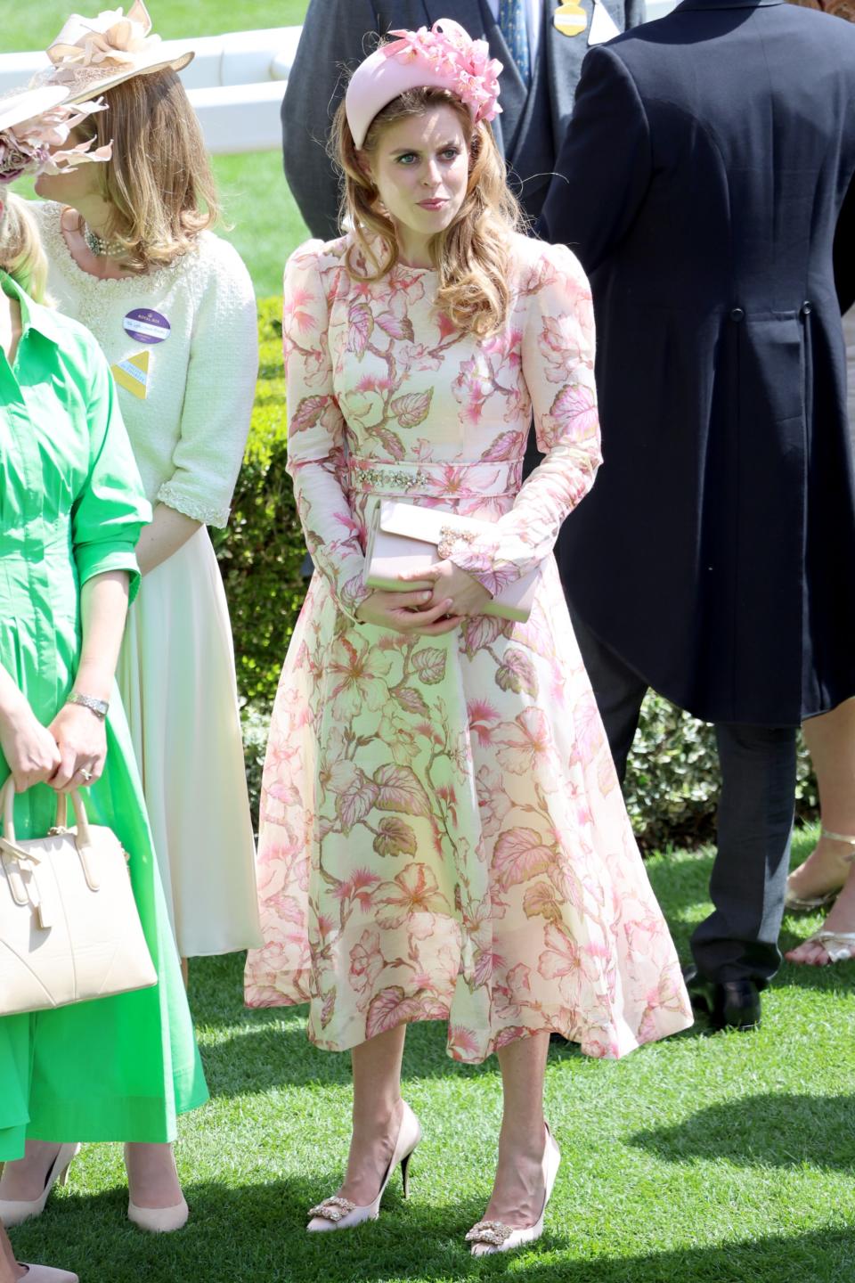 ASCOT, ENGLAND - JUNE 19: Princess Beatrice of York attends day two of Royal Ascot 2024 at Ascot Racecourse on June 19, 2024 in Ascot, England. (Photo by Chris Jackson/Getty Images)