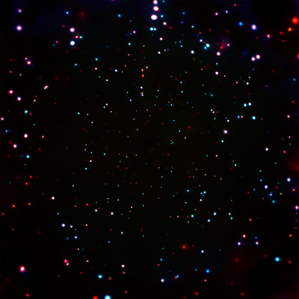 supermassive black holes deep space chandra