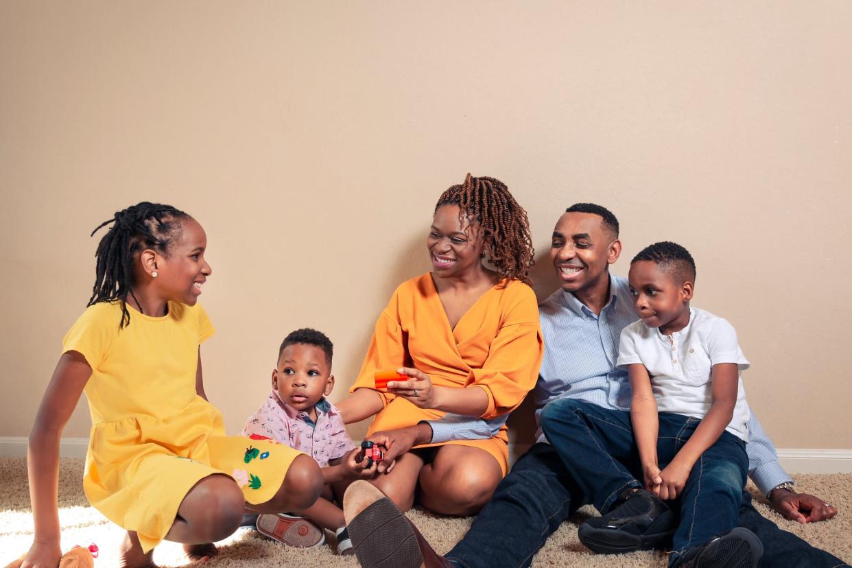 Ijeoma Nwaogu and her family
