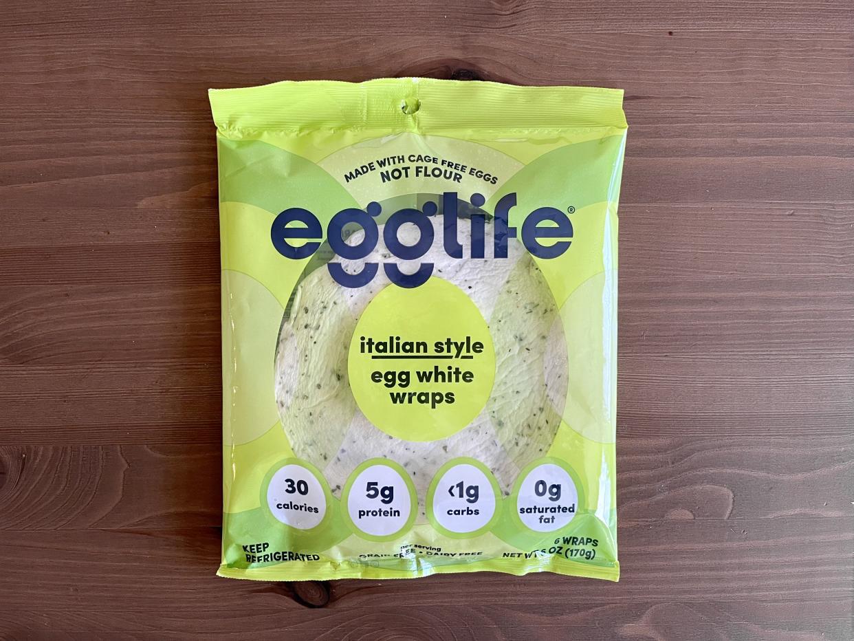 italian style egglife egg white wraps