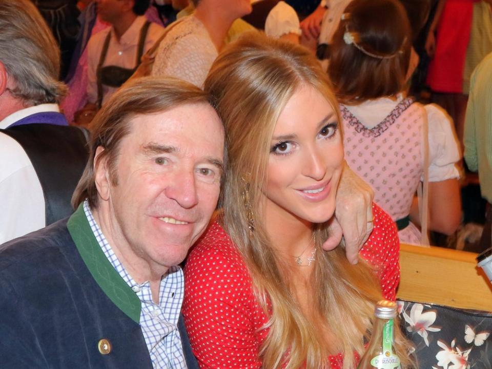 Günter und Alana Netzer 2015 auf dem Oktoberfest München. (Bild: imago images/Tinkeres)