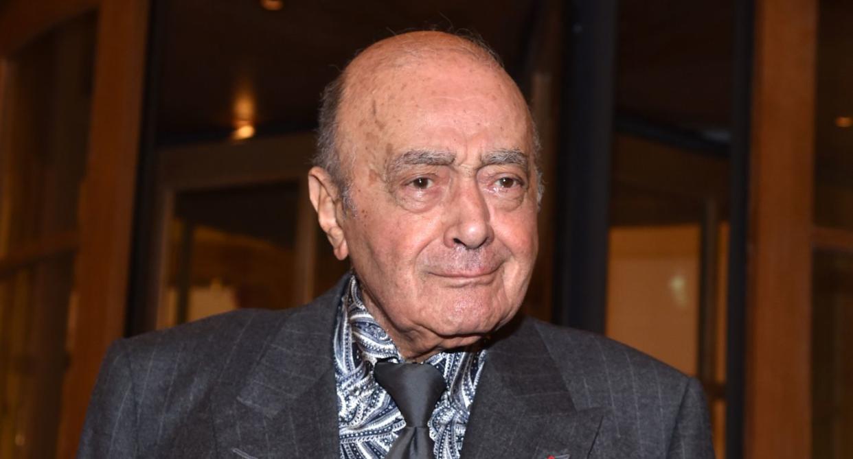Mohamed Al-Fayed at the Ritz, Paris in December 2016