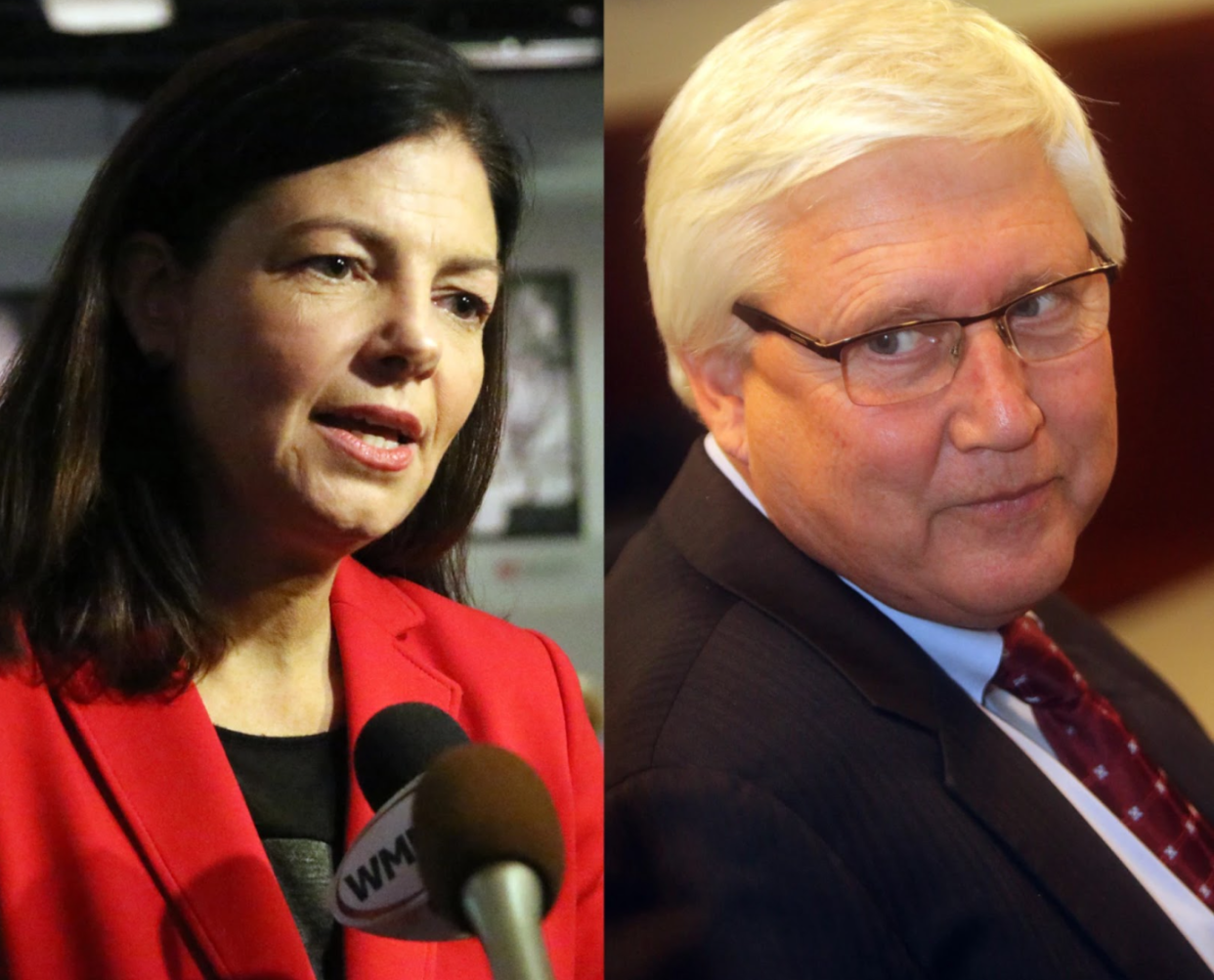 Former U.S. Sen. Kelly Ayotte and former New Hampshire Senate President Chuck Morse are facing off in the 2024 Republican gubernatorial primary