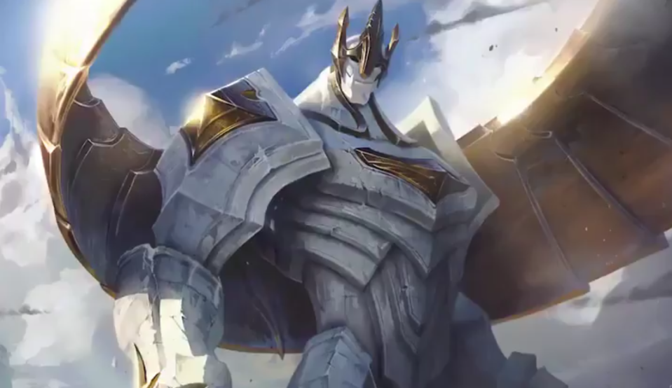 Galio's new splash art is righteous (Riot Games)