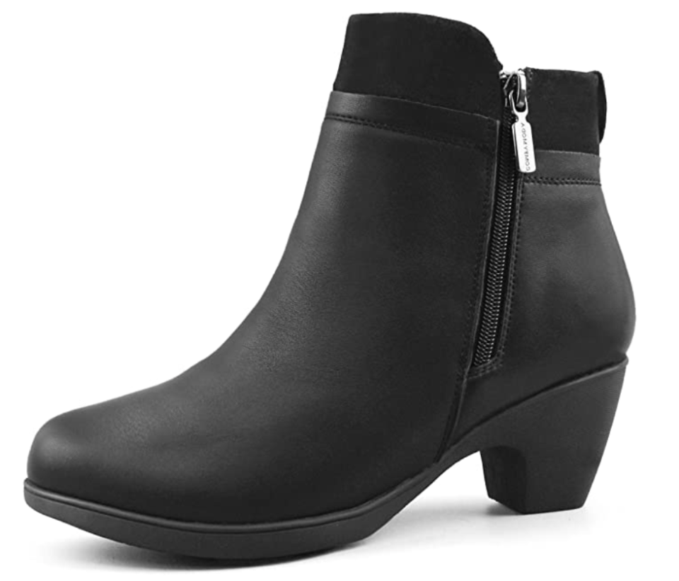 We bet these will be the comfiest ankle booties you'll ever own. (Photo: Amazon)