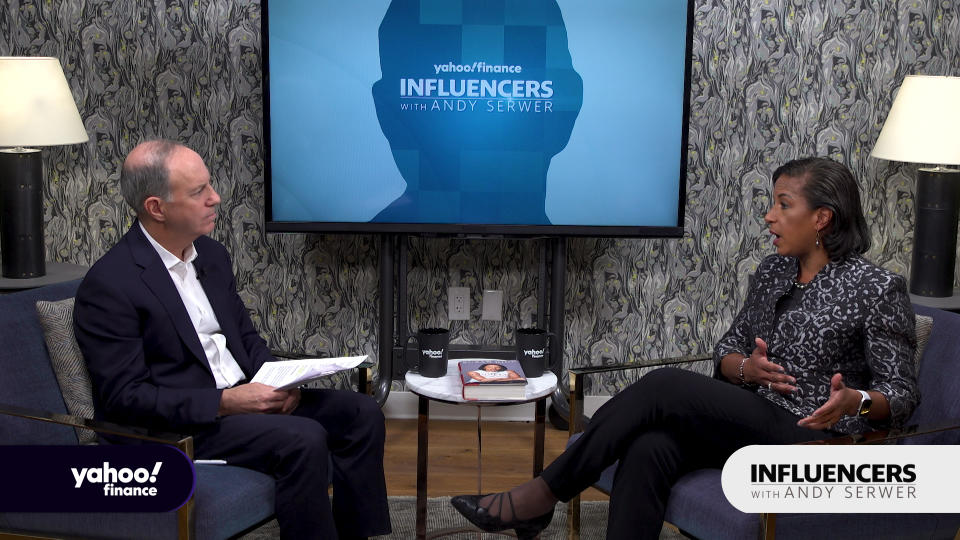 Former National Security Advisor Susan Rice appears on Influencers with Andy Serwer.