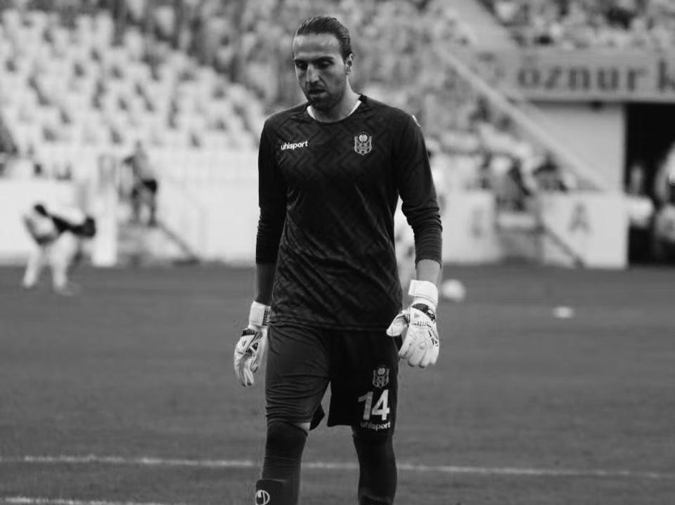 Turkish goalkeeper Ahmet Eyup Turkaslan has died after two earthquakes struck the country on Monday (Yeni Matalyaspor)