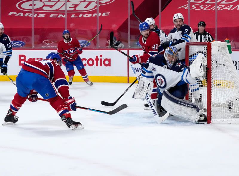 NHL: Winnipeg Jets at Montreal Canadiens