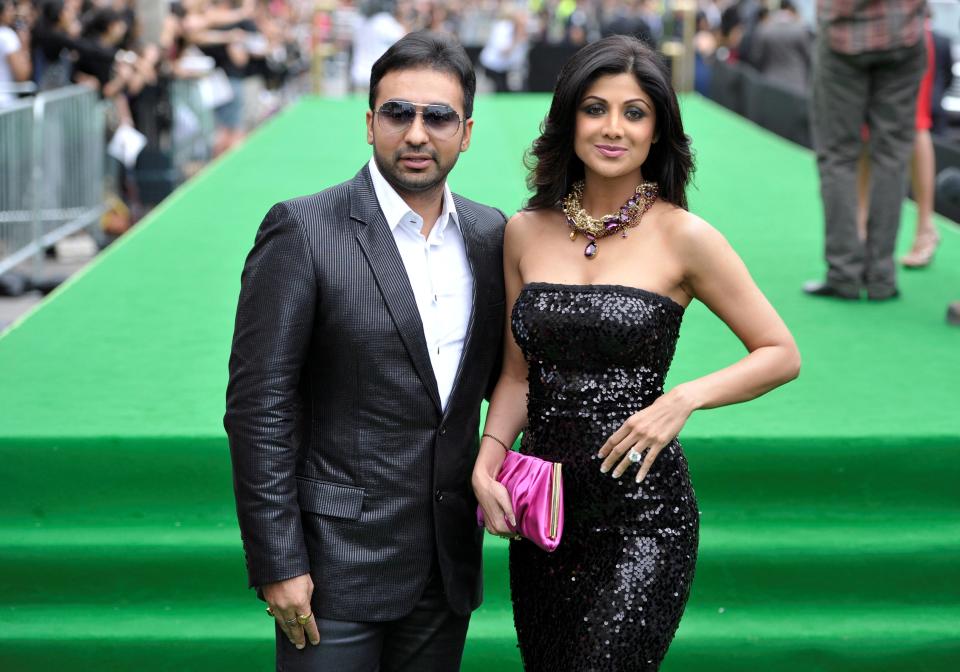 Bollywood actress Shilpa Shetty and husband Raj Kundra (REUTERS)