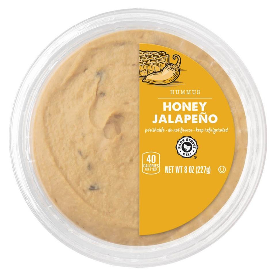 Honey jalapeno Parker Street Deli hummus 