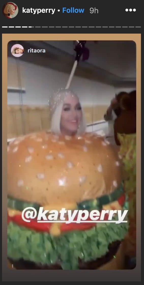 (Screenshot: Katy Perry via Instagram)