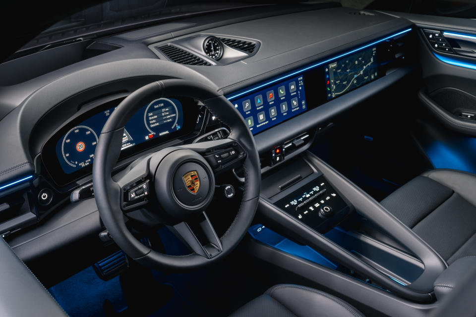 The Porsche Macan EV Turbo (credit: Porsche) 