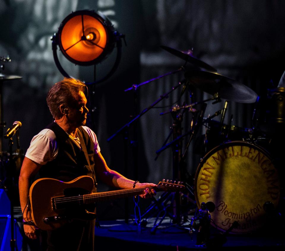 John Mellencamp performs at the Indiana University Auditorium on Sunday, Feb. 5, 2023.